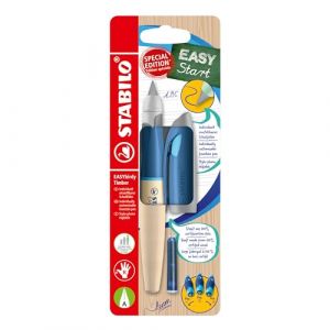 STABILO EASYbirdy Timber - Stylo plume enfant - Blister carton x 1 stylo plume - droitier + 1 clé de réglage - bleu (STABILO, neuf)