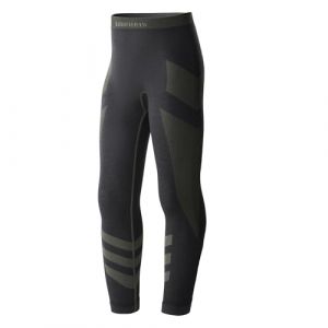 Ladeheid sous-v&ecirc;tements Thermiques Cale&ccedil;on Long Unisexe Enfant LAGI008 (Noir/Khaki, 158-164) (Hisert, neuf)