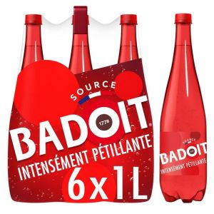 EAU GAZEUSE ROUGE 6X1L, BADOIT, L'UNITÉ (Wine And More, neuf)