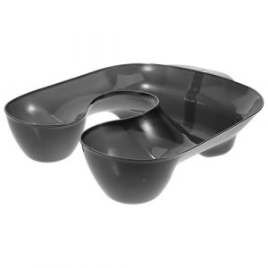 Cabilock Plateau de Cou en Plastique Noir pour Coloration Capillaire et Permanente Bac &agrave; Laver les Cheveux pour Lavabo &agrave; la Maison Repose-Nuque Professionnel pour Salons de Coiffure et (Nadine Quick, neuf)