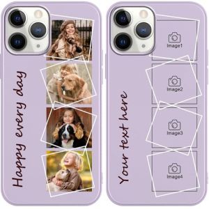 ZDYCASE Coque Personnalisable pour Samsung Galaxy A14 4G/5G,Personnalisable Housse &Eacute;tuis avec Photo personnalis&eacute;e Texto Etui,Mince Silicone Personnalisable Custom Cover pour Samsung A14 (LQGBFCLK, neuf)