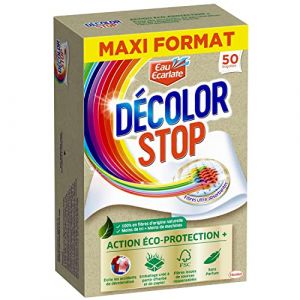 Décolor Stop Eco Protection – 50 (Lingettes) – Anti-décoloration (C Maphie, neuf)