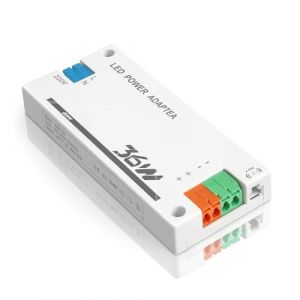 Transformateur 220V 24V LED 36W, Avec connecteur 3PIN pour lampe à Led Strip, alimentation 24v 36w 1.5A pour G4, GU5.3, MR11, MR16, Bande LED, Transfo AC à DC, convertisseur 220v 24v, Non Dimmable (CYHQ-EU, neuf)