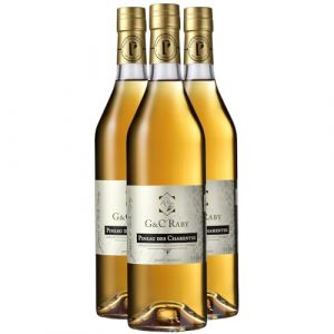 Pineau des Charentes - Blanc - G et C Raby - Vin Blanc du Sud-Ouest (3x75cl) (e-boissons, neuf)