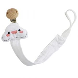 Clip porte-sucette, porte-clip t&eacute;tine - Clip de sangle pour anneaux de dentition,Clips de t&eacute;tine Anti-perte en forme d'animaux pour tout-petits, pour sucette, anneau de dentition, serviette hoquet (fanskmz, neuf)