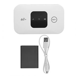 Routeur Mobile 4G LTE, Mini Bo&icirc;te WiFi de Poche Haute Vitesse pour Int&eacute;rieur/ext&eacute;rieur, Mini Bo&icirc;te WiFi, jusqu'&agrave; 10 Utilisateurs (Folanda, neuf)