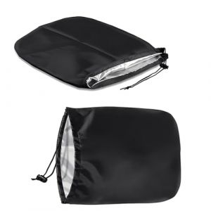 OIXEYA Voiture C&ocirc;t&eacute; Miroir Neige Housse, Housse De Protection Pour Miroir R&eacute;troviseur Ext&eacute;rieur, Housse De R&eacute;troviseur Lat&eacute;ral De Voiture, Housse de R&eacute;troviseur, Sac de Protection (DINODANUBE TRADING, neuf)