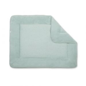 Bemini - Tapis de parc 75/95 cm - Réversible - Pady jersey + jersey - Vert céladon (Bemini Belgium, neuf)