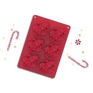 CÉCOA • Moule à Gâteau Lutin Farceur X6 • 100% Silicone • Moule à Gâteau Noël • Haute Qualité • Anti-Adhésif • Sans BPA • Cuisson Parfaite et Démoulage Facile (CÉCOA STORE, neuf)