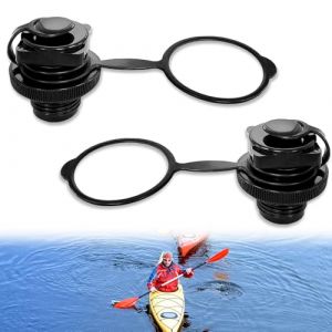 CUVZORA 2 Pcs Valve Bateau Pneumatique,Pi&egrave;ces d&eacute;tach&eacute;es et Accessoires pour la r&eacute;paration des Bateaux,pneumatiques, pour Convient aux cano&euml;s gonflables, aux Bateaux gonflables (ISTVANGA Kft., neuf)
