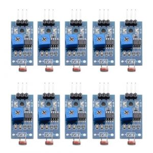 DollaTek 10Pcs Module numérique de capteur d'intensité Lumineuse Photo résistor Photorésistance pour Arduino UNO (DollaTek, neuf)