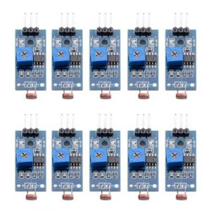 DollaTek 10Pcs Module numérique de capteur d'intensité Lumineuse Photo résistor Photorésistance pour Arduino UNO (DollaTek, neuf)