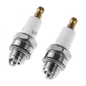 DRELD Lot de 2 bougies d'allumage L7T, 2 temps de remplacement pour débroussailleuse de tronçonneuse BPMR7A CJ8 RCJ6Y RCJ7Y (Dreld-UK, neuf)