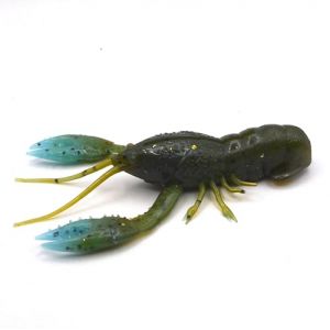 Nikko Leurre Souple Craw 3.2-8.1cm - 6g - 438 Aqua Moon Craw 3.2 438 (CARNASPORT, neuf)