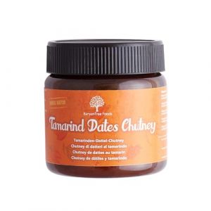 BanyanTree Foods Chutney aux dattes au tamarin 200 g | Sucré et acidulé | Prêt à manger | Végétalien | Parfait pour les collations, les sauces et les salades (BanyanTree Foods, neuf)