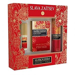 Maroussia - Coffret Eau de Toilette 100 ml - Spray Déodorant 150 ml - Vaporisateur de Sac 15 ml (CLC NEGOCE, neuf)