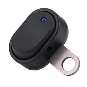 Moto Interrupteur Étanche,Akozon 12V Moto Scooter Interrupteur on-Off Phare Guidon Étanche Commutateurs Bouton(D Type) (Miyinla519, neuf)