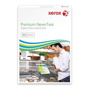 Xerox Premium NeverTear - Papier ind&eacute;chirable Blanc 95&micro;m A4 - Paquet de 100 feuilles (EIC/RICOH, neuf)