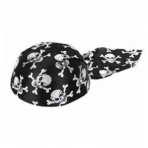 COLLBATH 2 Pièces Halloween Crâne Chapeau Pirate Chapeau Pirate Chapeau Costume Bonnet Fête Pirates Chapeau Pirate Chapeau Bonnet Pour Halloween Crâne Casquette Chapeaux (Murdoffi, neuf)