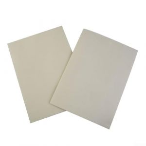 Papier d'étanchéité haute température, format A4, joint de conduit en papier en fibre de céramique, matériau d'isolation ignifuge (A) (HOgardenME, neuf)