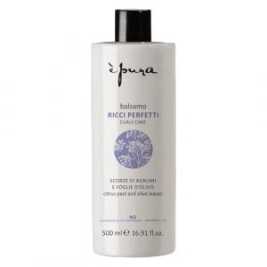 È Pura - Baume Conditionneur Soin Boucles - Traitement Professionnel pour Cheveux Bouclés Naturels et Permanentés - Hydrate, Elastique et Protège de l'Effet Frisottis - 500 ml (Capello Point - Professional Beauty Milano, neuf)