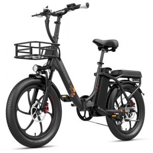 TIGUOWISH Cheevalry Adult Men's Electric Bike - Brushless Motor - Removable 48V Battery - 5 Levels of Assistance - Ergonomic Design - Lightweight and Durable (Capteur de Couple) (TIGUOWISH, neuf)