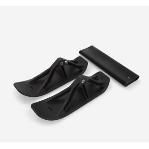 Kit transformation trottinette &agrave; neige - snowscoot - Snowpad - Pour trottinette avec roue < 200 mm - dimension 1 patin l 38 x L 13 X h 12 cm (Bon Plan Shopping, neuf)