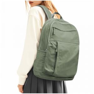 HYC00 Sac à Dos Femme Sac à Dos Scolaire Fille Collège Ado Sac Ecole Sac à Dos Scolaire Lycée Sac à Dos Loisir Backpack Sac à Dos Ordinateur Portable 15.6 Pouces Femme sac à Dos Voyage,Vert Armée (SUNMOP, neuf)