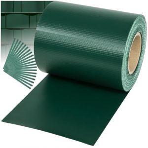 TecTake® Brise Vue Jardin en PVC pour Grillage et Cloture, Brise Vue Paravent Exterieur Pare Soleil Protection UV Occultant Grillage Rigide Pare Vent Jardin - Rouleau 35 m x 19 cm - Vert (TECTAKE FRANCE SAS, neuf)