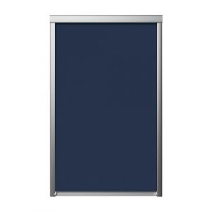 Store occultant sans perçage pour VELUX MK04, Bleu Foncé - Installation Rapide Facile à Clipser conçu, Aucun perçage requis (store-fenetredetoit, neuf)