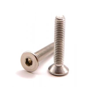 Vis M3x16 mm Tête Fraisée BTR en acier INOX A2 | Ø 3x16 mm - M3 x 16mm | Vis FHC à 6 pans creux (clé allen) ISO 10642 / DIN 7991 | Vis inoxydable A2 (V2A/304) : LOT DE 20 Pcs - Premium Fixation (ProRaje Sarl, neuf)