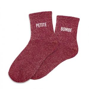 STC Chaussettes paillettes duo petite bombe (Kdoons, neuf)