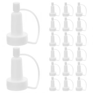 Ipetboom 200 Pi&egrave;ces Ampoule Bottle Dropper Nozzles With Trumpet Head Transparent Vial Tips For Precise Liquid Dispensing In Laboratory And Medical Applications (KinRoZ, neuf)