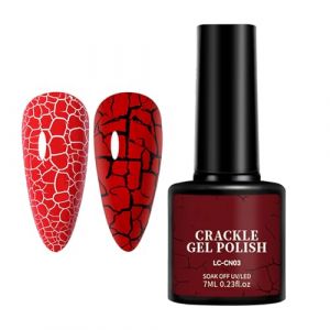 de gel UV, vernis &agrave; ongles durable | de gel craquel&eacute; uv - 7 ml de femmes accessoires, d&eacute;corations de ongles pour les vacances, le bal de bal, les rencontres, le rassemblement (Rui&rsquo;s Pro Hub, neuf)