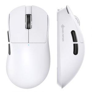 MAGIC-REFINER X2 Souris Gaming sans Fil, 24000 DPI, Ergonomique, PixArt PAW3311, BK3633 MCU, 69g Superlight, Batterie de 500 mAh, Bluetooth/2.4G/Filaire, PC/Mac, Blanc (MAGIC-REFINER Store, neuf)