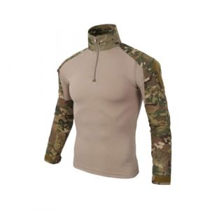 Oanviso Camouflage Hauts Vestes pour Homme Chaud sans Capuche pour des Sports Sweaters Softshell Veste Tactique Airsoft Militaire Automne Le Travail et Le Loisir B Kaki S (Osheoiso Inc., neuf)