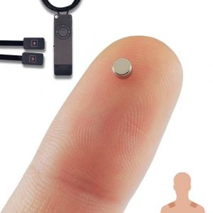 PingaOculto Oreillette Espion Ecouteur Mini Invisible pour Examen Nano Cach&eacute; MP3 avec Boutons-poussoirs avec Bandes Adh&eacute;sives - Casque sans Fil Discrete Ecoute &agrave; Distance (Oreillette Espion Nano V2) (PingaOculto, neuf)