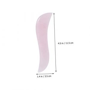 SAFIGLE 3pièces Lot De Masseurs Visage Corps Naturelle Rose Bords Lisses Surface Douce Non Rayant Pour Soin Quotidien (Grand Di, neuf)