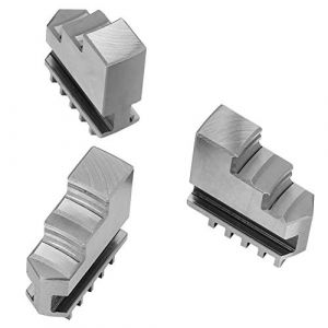 Mandrin Tour A Metaux, Mandrin à Mors extérieur, 3PCS K11-80 Mandrin de Tour à mâchoire extérieure à centrage Automatique, Outil de Traitement des métaux à mandrin à Trois mâchoires (sunborui-EU, neuf)