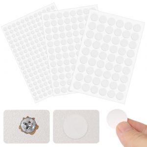 FOMGIIN 354 Pi&egrave;ces Cache Vis Blanc, &Oslash;10mm &Oslash;15mm &Oslash;20mm PVC Cache Trou, Cache Vis Adhesif Cache Trou Mur Autocollants pour Trous de Vis pour Bureaux Murales Armoires R&eacute;parations de Bois Meubles (beijingqicaiyizhanlvyouwenhuayouxiangongsi, neuf)