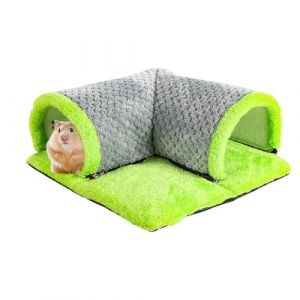 Tunnel pour cochon d'Inde - Jouet pour lapins et cochons d'Inde - Jouet douillet - Pour petits animaux (Facynde, neuf)