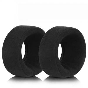 Coussinets de rechange en &eacute;ponge compatibles avec les casques Grado SR80 SRR60 SR125 SR325 SR225 RS1 RS2 M1 M2, velours noir (Mayvoo, neuf)
