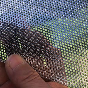FengYoo Tôle perforée 406mmX305mm-Tôle perforée en acier inoxydable 304-Trou de 1.5 mm, épaisseur 1.1 mm-Tôles perforées en métal | Grille inox | Grillage gouttiere|Plaque en acier perforé (fengyaosiwang, neuf)