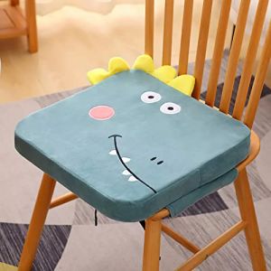IIQI Rehausseur de chaise, Coussin Rehausseur Enfant Portable Eponge Confortable Coussins, Adapt&eacute; pour les Repas des Jeunes Enfants Et apprendre. (F-5cm) (YOUZHI-FR, neuf)