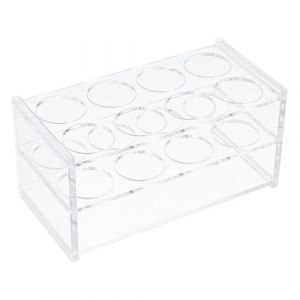 G&eacute;n&eacute;rique Support Porte-Eprouvettes | Support pour Tubes d'Essai de Laboratoire,Organisateur Acrylique 8 Trous pour &Eacute;ducation, Classe et Sciences (awayhall, neuf)
