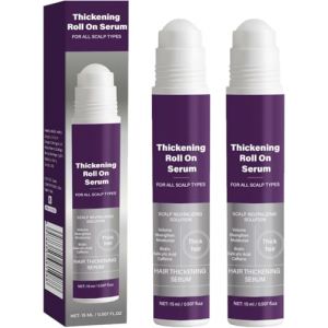 Sérum épaississant pour cheveux fins, revitalisant pour le cuir chevelu, nourrissant, hydratant, fortifiant et épaississant, améliore la brillance, pour tous types de cheveux (褚博纹商贸, neuf)