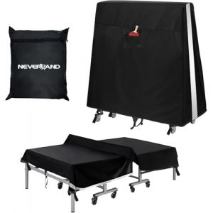 NEVERLAND Housse de Table de Ping-Pong Imperm&eacute;able Couverture de Table de Ping Pong 600D Oxford &Eacute;tanche pour Ext&eacute;rieur et Int&eacute;rieur B&acirc;che de Protection pour Table de Tennis de Table (165*70*185 cm) (DayBetterDeals, neuf)