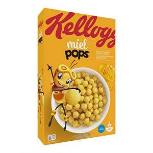 KELLOGG'S MIEL POPS - Miel Pops 400G - Quatre Articles (J&S France, neuf)