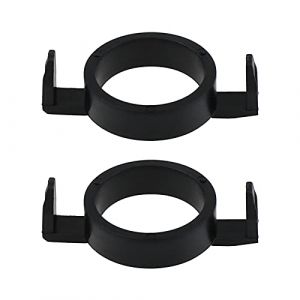 eMagTech 2x H7 LED Base Adaptateur Support Phare Ampoule Douille Clips de Retenue Noir Compatible avec Peugeot 508 2008 3008 (eMagTech, neuf)