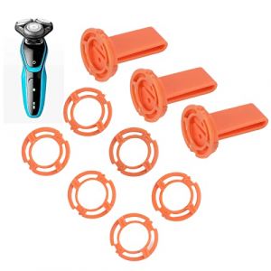 Lot de 12 rondelles de maintien de la tête de rasoir et support de lame - Compatible avec Philips S9000/S8000/S7000/RQ12 Series, S7370/S8860/S9031/SW9700 - Accessoire de rechange pour rasoir Philips (Fictory-EU, neuf)